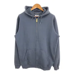 Carhartt カーハート スウェット フルジップ パーカー 無地 ネイビー (メンズ L) 中古 古着 S2440