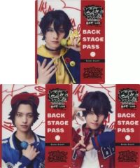 [중고]캐릭터 카드 이케부쿠로 디비전/Buster Bros!!! 백스테이지 패스풍 클리어 카드 3장 세트 [Blu-ray/DVD 무대 [히프노시스 마이크 -Division Rap Battle-] Rule the Stage Rep L