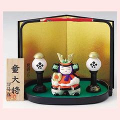 九谷焼 五月人形 武者人形 4.5号 陶磁器 色絵 - メルカリ