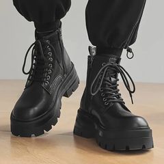 ZARA ボリュームレースアップブーツ 44 Rick Owens - メルカリ