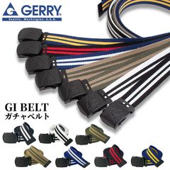 ジェリー GERRY ベルト GI ガチャベルト 32mm ロゴ ファッション メンズ レディース gr076zm 日本正規品