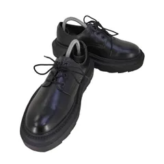 【GU × UNDERCOVER】チャンキーソールプレーントゥシューズ　27 黒 新品 GU×UNDERCOVER チャンキーソールプレーントゥシューズ 27