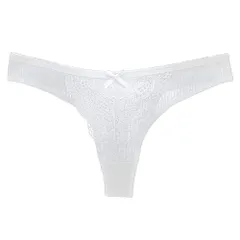 Tバック レディース 綿95% レース リボン セクシー ストレッチ 伸縮性 おしゃれ コットン パンティ インナー 下着 黒 白 赤 青 紺 M L XL rt-023