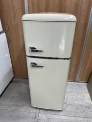 お得通販[N-270]配送＆設置込みレトロ冷蔵庫 アイリスオーヤマ 2020年製 冷蔵庫・冷凍庫