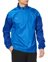 [プーマ] サッカー ウインドブレーカー ブルゾン 防風 撥水 TEAMCUP ウラトリコット ピステトップ 658811 メンズ エレクトリック ブルー レモネード(02) L [エレクトリック ブルー レモネード(02)] [L]