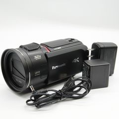 ■ほぼ新品■ PANASONIC パナソニック 4K ビデオカメラ WX1M 64GB ワイプ撮り あとから補正 ブラック HC-WX1M-K