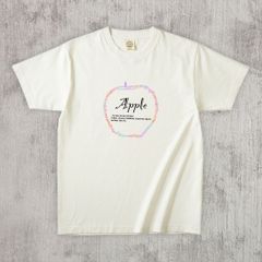 グラフィックTシャツ　Think Apple Color