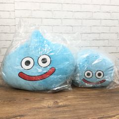 5176 【新品未開封】ドラゴンクエスト スライムクッション 2点セット A賞＆さいごの一枚で賞 ふくびき所スペシャル 非売品 抱きまくら
