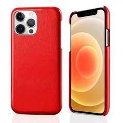 iPhone13 Pro Max ケース アイフォン13プロマックス  レザー ハード ケース 【Color】 レッド