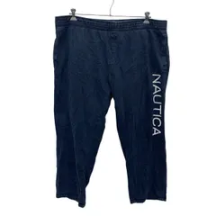NAUTICA ジャージパンツ 3XL ネイビー ノーティカ イージーパンツ スウェット ビッグサイズ コットン 古着卸 アメリカ仕入 2506-1343のサムネイル