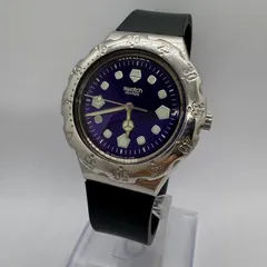 Swatch IRONY 腕時計 ブルー(紺) ラバーベルト 稼働品 スイス製 クォーツ[中古]のサムネイル