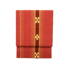 【期間限定お値引き】名古屋帯 　八重山　ミンサー 2025年最新】ミンサー 名古屋帯の人気アイテム - メルカリ