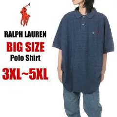 【新品・未使用】【ビッグサイズ】【クラシックロイアルヘザー】 ラルフローレン ポロシャツ メンズ 半袖 RALPH LAUREN 無地 大きいサイズ 特大 ビッグサイズ USA ブランド おしゃれ カジュアル ビジネス アメカジ 3XL 4XL 5XL