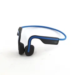 AfterShokz OpenMove 骨伝導イヤホン USED美品 AFT-EP-000024 AS660 エレベーションブルー 耳を塞がない IP55 防水 マイク 完動品 V1674