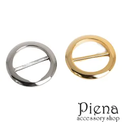 スカーフリング 21ミリ ピンブローチ レディース メンズ 小さめ シンプル 上品 エレガント 簡単 プレゼント 春 秋 アクセサリーパーツ