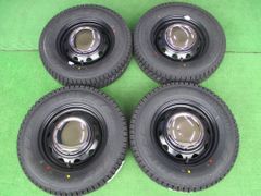 送料込☆ネオキャロ＆ヨコハマジオランダーKT☆145/80R12☆サンバー等