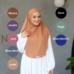 Arumi Hijab Package Non Pad Style New Hijab Veil Instant Tudung Instant Indonesia Style ヒジャブ 正装 ムスリム イスラム教 イスラーム 宗教 民族衣装 シンプル おしゃれ