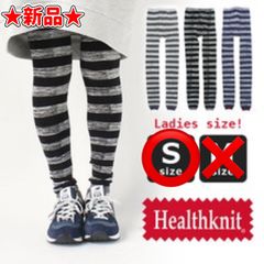 ★新品★ニットレギンス★レディース★S size★ブラック★ウエスト64-76cm★