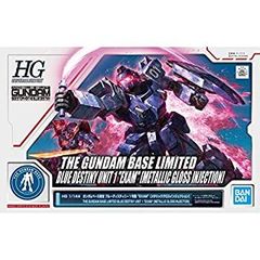 [중고] [매우 좋음] HG 1/144 건담 베이스 한정 블루 디스티니 1호기 “EXAM” [메탈릭 그로스 인젝션] 기동전사 건담 외전 THE BLUE DESTINY