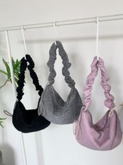 PERVERZE Wrinkle Knit Bag シルバー - メルカリ