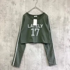 apres jour mignon アプレジュールミニョン　レースサイドラインショートTシャツ　カーキ　レディース　Fサイズのサムネイル