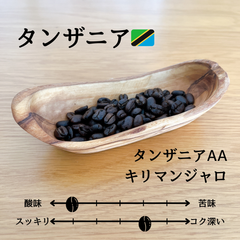 【自家焙煎】タンザニア🇹🇿　タンザニアAA（50g）