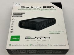 大容量外付けHDD 10TB TypeC接続 GLYPH Blackbox Pro 10TB 元箱 付属品多数あり