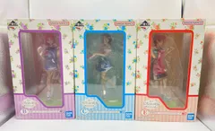 未開封　一番くじ　映画五等分の花嫁～夢のひととき～　３点セット　B賞　中野ニ乃　フラワーエプロンフィギュア　C賞　中野三玖　フラワーエプロンフィギュア　E賞　中野五月　フラワーエプロンフィギュア　バンダイ　バンダイナムコ