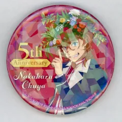 文豪ストレイドッグス 5周年記念くじ 缶バッジ 中原中也 原画 ver. 文豪ストレイドッグス 缶バッジセット／原画集 中原中也: キャラ