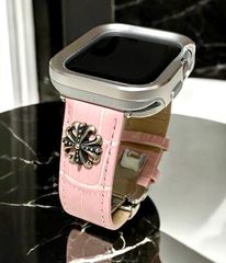 シルバー★Apple Watch ラバーアップルウォッチバンドカスタムケース アップルウォッチカバーケースApple Watchバンドベルト画面保護