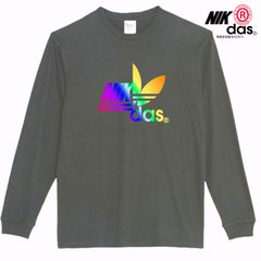【nidas/ロンT】5.6oz ナイダスＴシャツ　面白い　プレゼント　長袖　おもしろTシャツ　うける