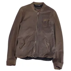 美品 ドルチェ&ガッバーナ DOLCE&GABBANA ジャケット レザージャケ