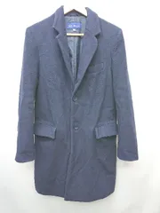 ◇ URBAN RESEARCH アーバンリサーチ ウール混 シンプル 通勤 バックスリット 長袖 コート サイズ40 ネイビー レディース P  【1402160014665】のサムネイル