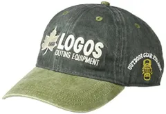 グリーン/ブラック_Free Size ロゴス(LOGOS) LOGOS CAP グリーン/ブラック F 36000004