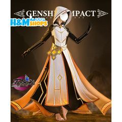 新品 猫屋小舗　原神　コスプレ　鐘離　ショウリ　岩神モラクス　衣装　※ウィッグ　追加可　yh0620248