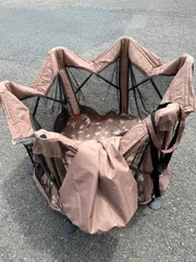 S96750 日本育児  洗えてたためるポータブルベビーサークル