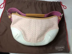 COACH コーチ ワンショルダーバッグ ホーボー ミニハンドバッグ ミニシグネチャー キャンバス