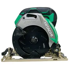 ЗЗHITACHI 日立 165mm 100V 丸のこ 本体のみ C6MEY グリーンのサムネイル