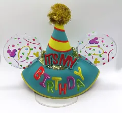 ディズニー　誕生日ハット ミッキー・ミニー・お誕生日デザイン！東京ディズニーランド
