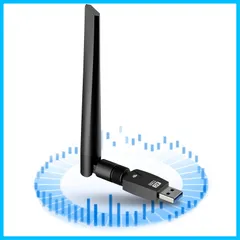 【迅速発送】KIMWOOD wifi usb 1300Mbps USB3.0 無線lan 子機 2.4G/5G デュアルバンド 5dBi超高速通信 wifi 子機 360°回転アンテナ Windows11/10/8/7/ XP/Vista/Mac OS対応 ア