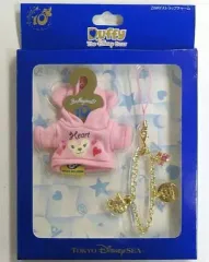 【中古】その他雑貨(キャラクター) ダッフィー＆シェリーメイ(Heart) 2WAYストラップチャーム 「ディズニーベア」東京ディズニーシー限定