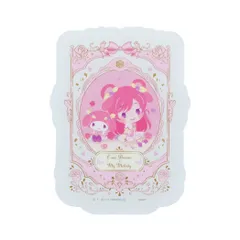 【メール便】Yes！プリキュア5GoGo！xサンリオキャラクターズ ダイカットシール クリアステッカー キュアドリーム サンリオ サンスター文具 デコレーション スマホステッカー キャラクター グッズ 