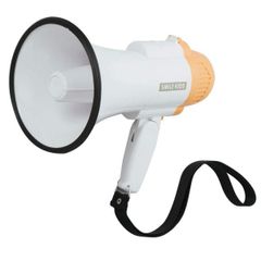SMILE KIDS ハンドメガホン 拡声器 マイク サイレン 切替 防災グッズ