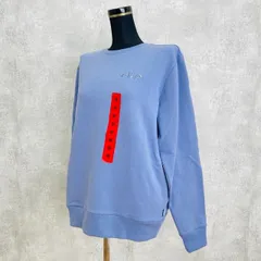 FILA フィラ レディース クルーネック トレーナー ブルー ピンク/5611