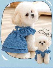 うさまる様専用 XXLサイズ 犬服 猫服 ハンドメイド ワンピース わん