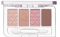 ETUDE [エチュード公式] プレイカラーアイズミニ シークレットケーキボックス / 4色パレット アイシャドウ ラメ シマー マット