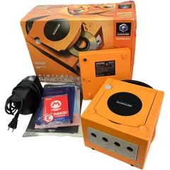 【美品/付属品完品】 任天堂  ゲームキューブ DOL-001 オレンジ GAMECUBE (オレンジ） DOL-001 ニンテンドーゲームキューブ