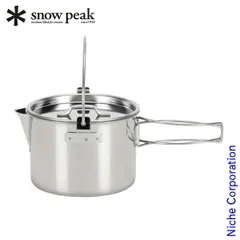 【新品】 スノーピーク ケトル NO.1 snowpeak CS-068R クッカー アウトドア 鍋 キャンプ ラーメン なべ ナベ コッヘル 注ぎ口 ポットのサムネイル