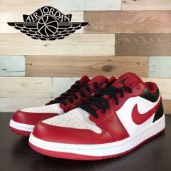 NIKE AIR JORDAN 1 ナイキ エア ジョーダン 1 ローカット WHITE RED ホワイト レッド 27.5cm U10951 553558-163