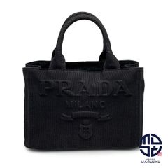 【Gカード付き】プラダ カナパ 2way 三角ロゴ ハンドバッグ L ブラック Gカード付き✨】プラダ カナパ 2way 三角ロゴ ハンドバッグ L 黒